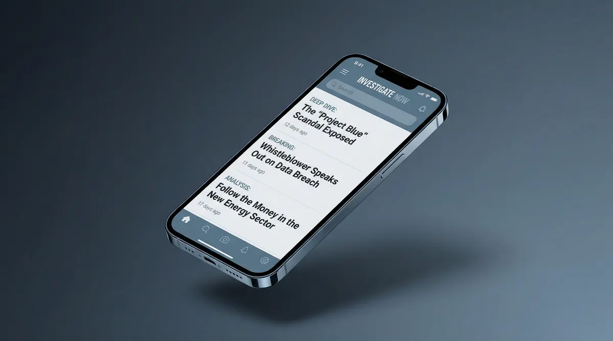 黑料视频 - 官方APP界面展示手机模型